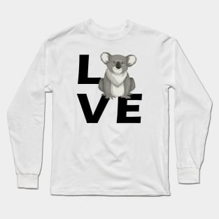 Koala - Love Koala Long Sleeve T-Shirt